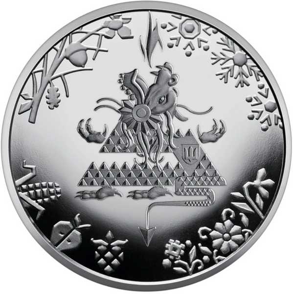 Монета Рік Дракона у сувенірній упаковці 5 грн. 115 фото